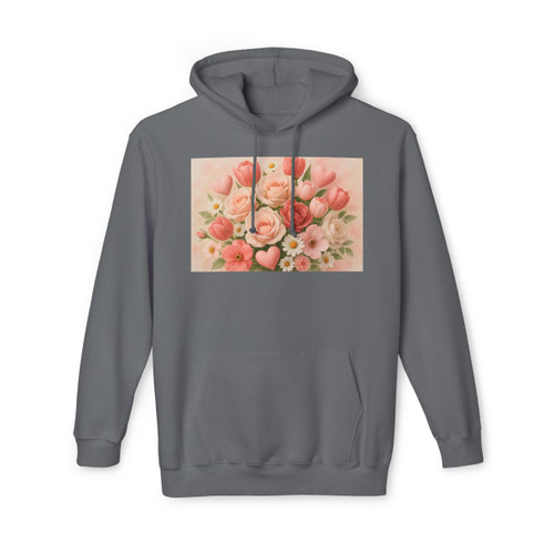 Love in Bloom - Unisex Hooded Sweatshirt, Made in US
