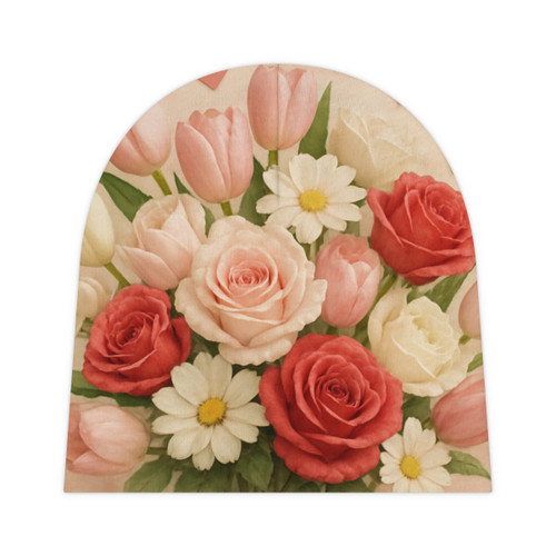 Love in Bloom - Baby Beanie (AOP)