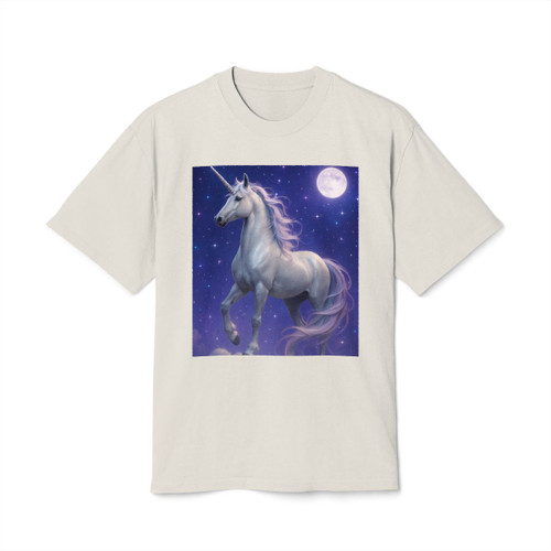 Celestial Unicorn Dreams - Unisex Heavy Faded Tee