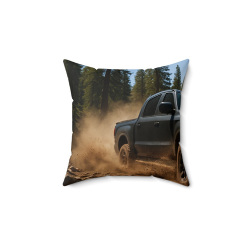 Mountain Beast - Spun Polyester Square Pillow