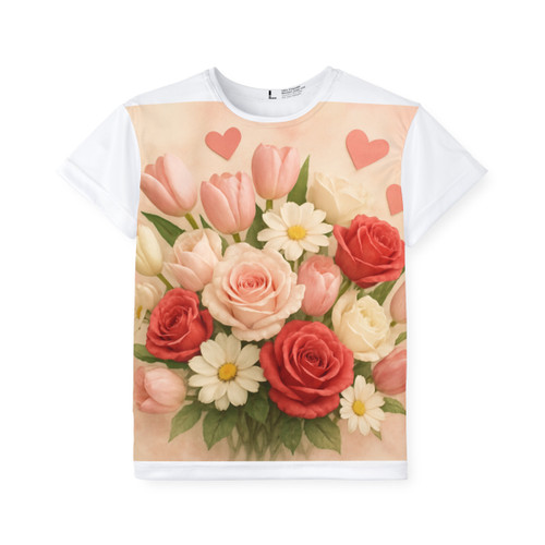 Love in Bloom - Kids Sports Jersey (AOP)