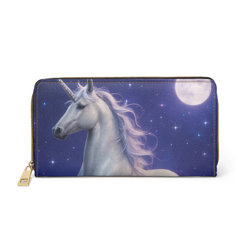 Celestial Unicorn Dreams - Zipper Wallet