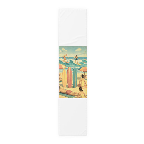 Retro Beach Party - Table Runner (Cotton, Poly)