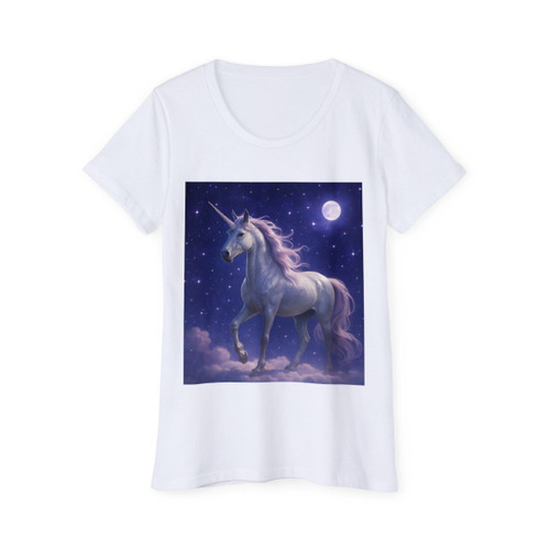 Celestial Unicorn Dreams - Women's Organic Short Sleeve T-Shirt