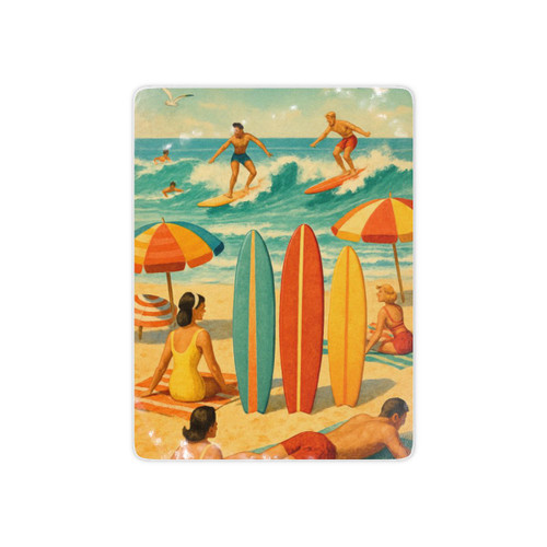 Retro Beach Party - Temporary Tattoos