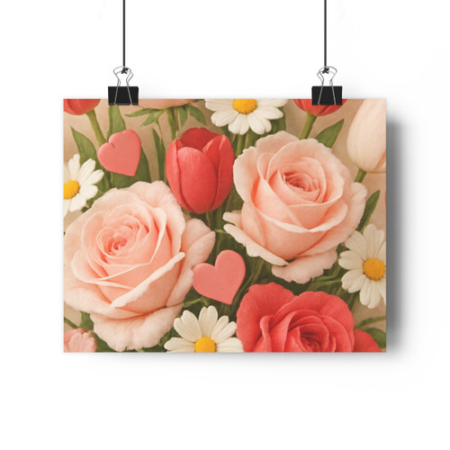 Love in Bloom - Giclée Art Print 
