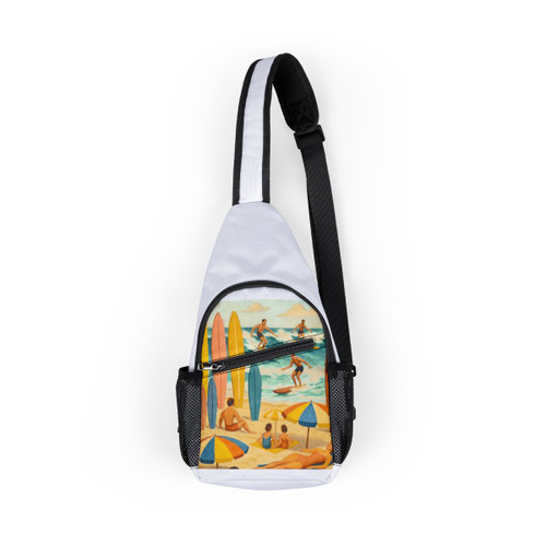 Retro Beach Party - Chest Bag (AOP)
