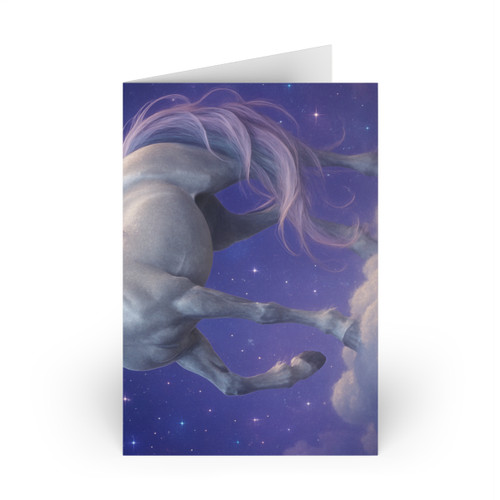 Celestial Unicorn Dreams -  Greeting Cards (1 or 10-pcs)