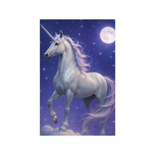 Celestial Unicorn Dreams - Vertical and Horizontal Matte Posters