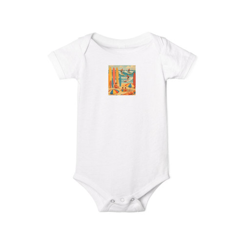 Retro Beach Party - Infant Jersey One Piece