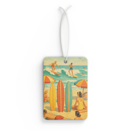 Retro Beach Party - Car Air Freshener