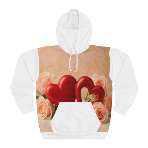 Eternal Love Blossoms - Unisex Pullover Hoodie (AOP)