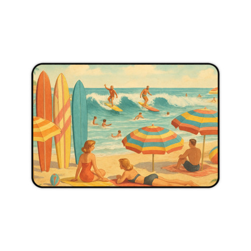 Retro Beach Party - Desk Mat