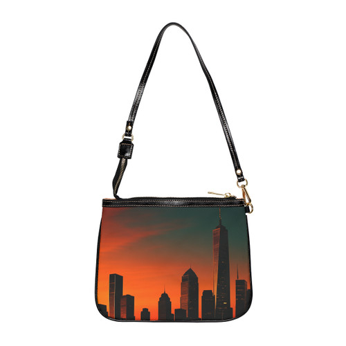 Glamorous Cityscape - Small Shoulder Bag