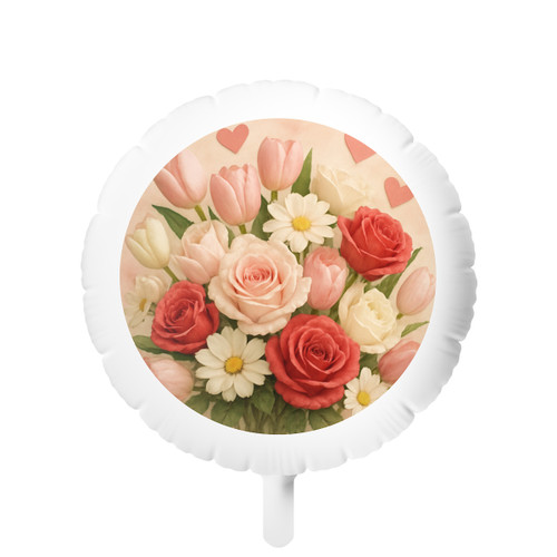 Love in Bloom - Mylar Helium Balloon