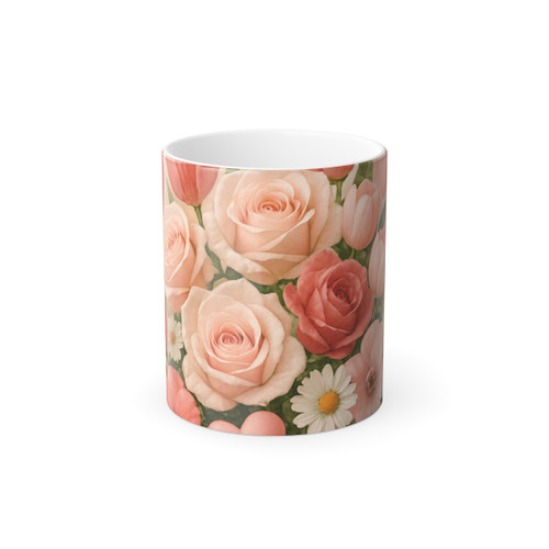 Love in Bloom - Color Morphing Mug, 11oz