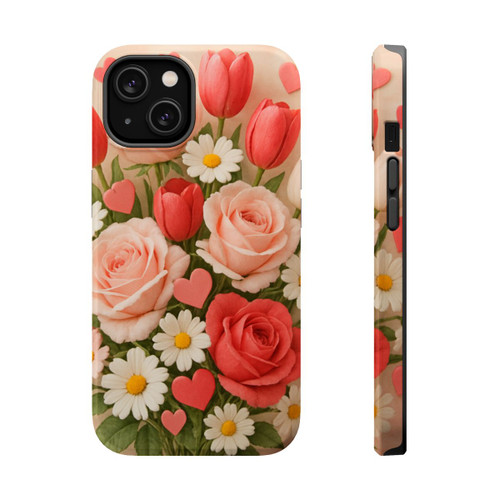 Love in Bloom - Magnetic Impact-Resistant Cases