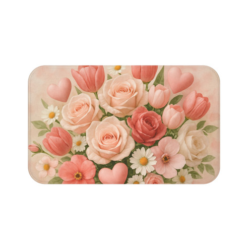 Love in Bloom - Bath Mat