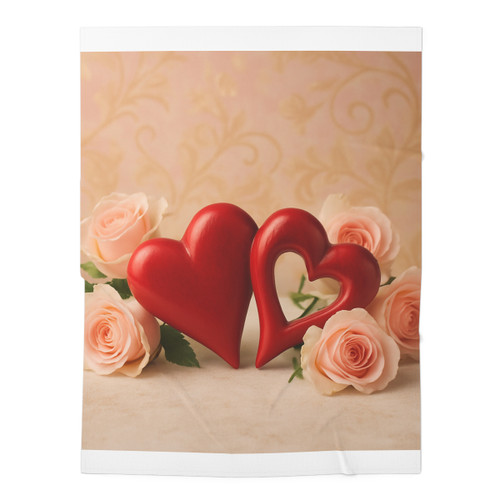 Eternal Love Blossoms - Baby Swaddle Blanket
