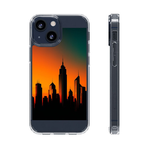 Glamorous Cityscape - Clear Impact-Resistant Cases