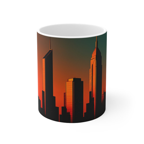 Glamorous Cityscape - Ceramic Mug (EU)
