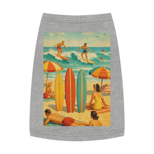 Retro Beach Party - Pet Tank Top