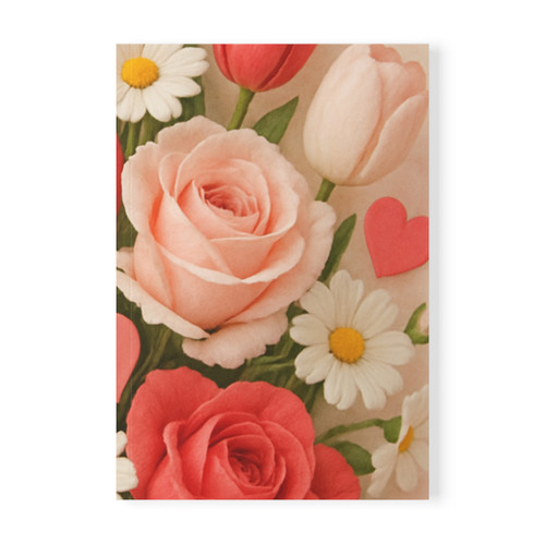 Love in Bloom - Softcover Notebook, A5
