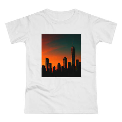 Glamorous Cityscape - Single Jersey Women's T-shirt