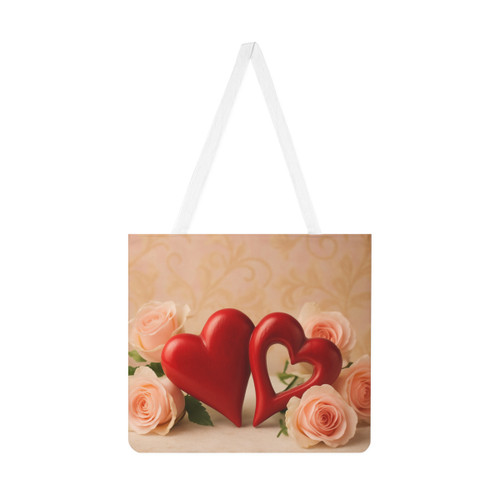 Eternal Love Blossoms - Shoulder Tote Bag (AOP)