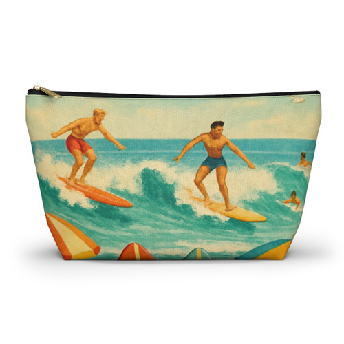 Retro Beach Party - Accessory Pouch w T-bottom