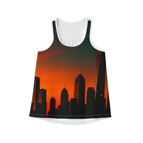 Glamorous Cityscape - Women's Tank Top (AOP)