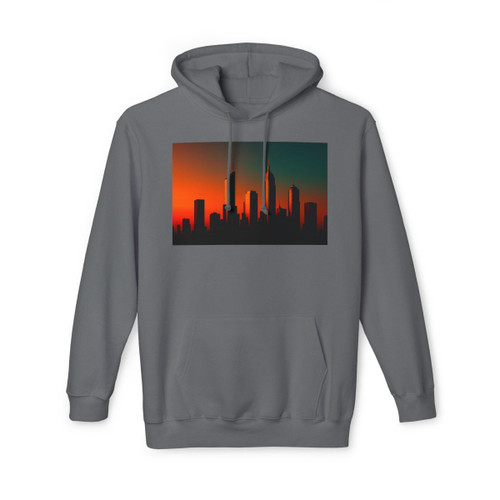 Glamorous Cityscape - Unisex Hooded Sweatshirt, Made in US