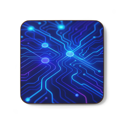 Cognitive Circuitry - Hardboard Back Coaster