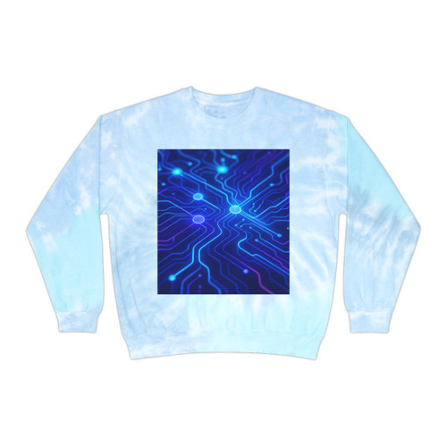 Cognitive Circuitry - Unisex Tie-Dye Sweatshirt