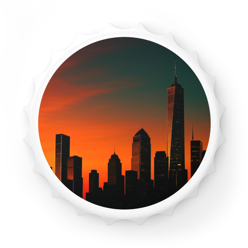 Glamorous Cityscape - Bottle Opener