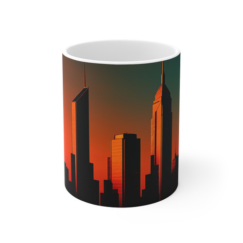 Glamorous Cityscape - Ceramic Mugs (11oz\15oz\20oz)
