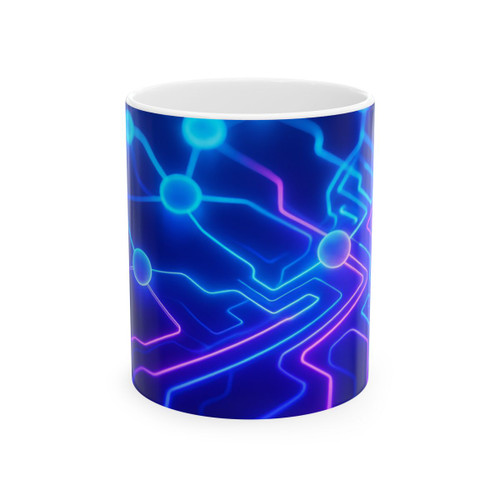 Cognitive Circuitry - Ceramic Mug, (11oz, 15oz)