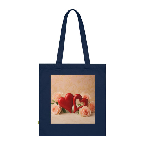 Eternal Love Blossoms - Organic Cotton Tote Bag