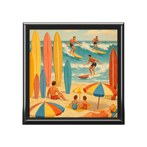 Retro Beach Party - Jewelry Box