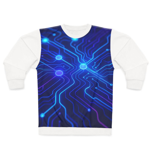 Cognitive Circuitry - Unisex Sweatshirt (AOP)