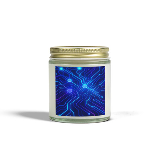 Cognitive Circuitry - Scented Candles, Coconut Apricot Wax (4oz, 9oz)