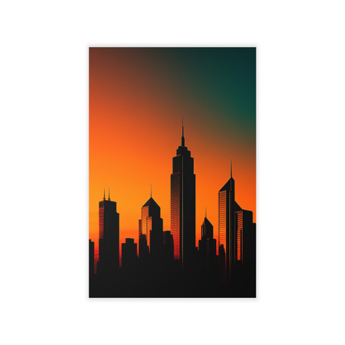 Glamorous Cityscape - Wall Decals