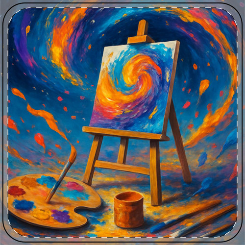 Canvas of Dreams - Coaster