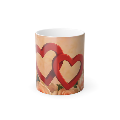 Eternal Love Blossoms - Color Morphing Mug, 11oz