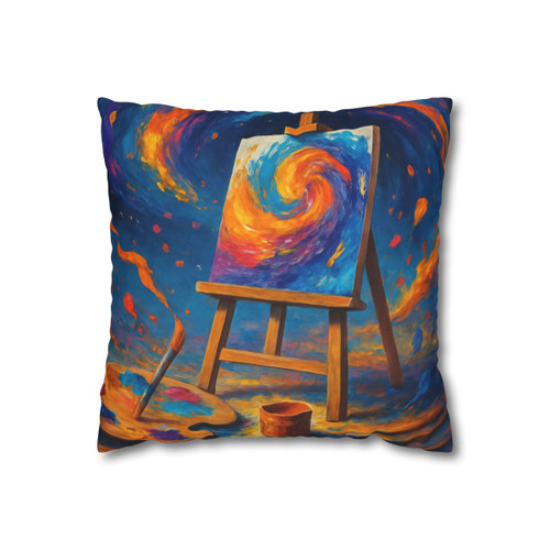 Canvas of Dreams - Square Poly Canvas Pillowcase