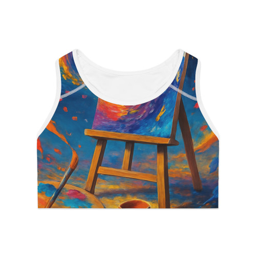 Canvas of Dreams - Sports Bra (AOP)