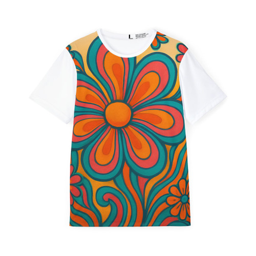 Psychedelic Flower Power - Men's Sports Jersey (AOP)