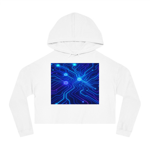 Cognitive Circuitry - Women’s Cropped Hooded Sweatshirt