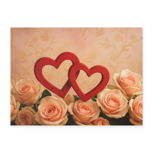 Eternal Love Blossoms - Yard Sign