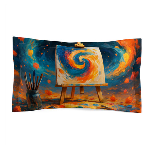 Canvas of Dreams - Microfiber Pillow Sham